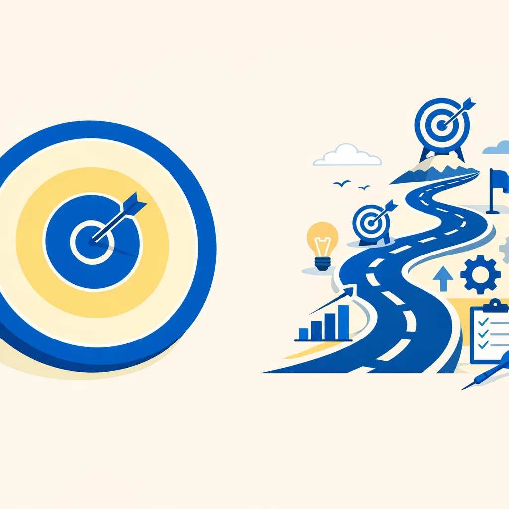 Схема миссии и целей проекта в виде целевой модели, 600x400